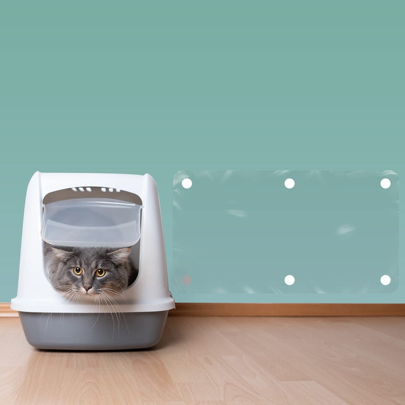 LAMINET The Original LAMINET Deluxe Cat Wall Scratch Shield - Protect Your Walls with Our Deluxe Heavy-Duty Flexible Cat Scratch Shield - (32L x 16W - INCHES) - Image 3